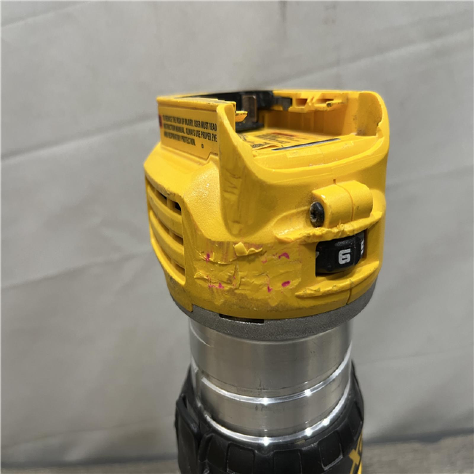 AS-IS DEWALT 20V MAX XR Cordless Brushless Fixed Base Compact Router (Tool Only)