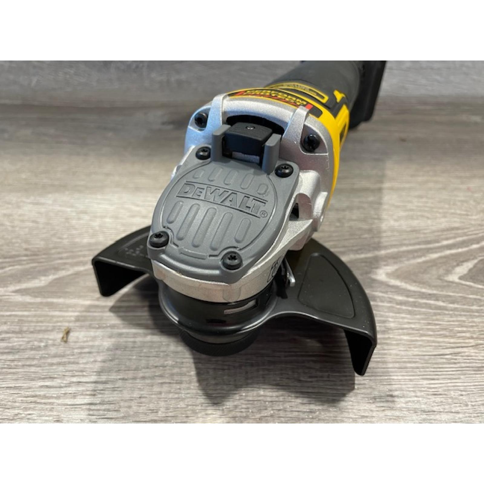 AS-IS DEWALT 20V XR Cordless 4-1/2. in. to 5 in. Variable Speed Angle Grinder (Tool Only)