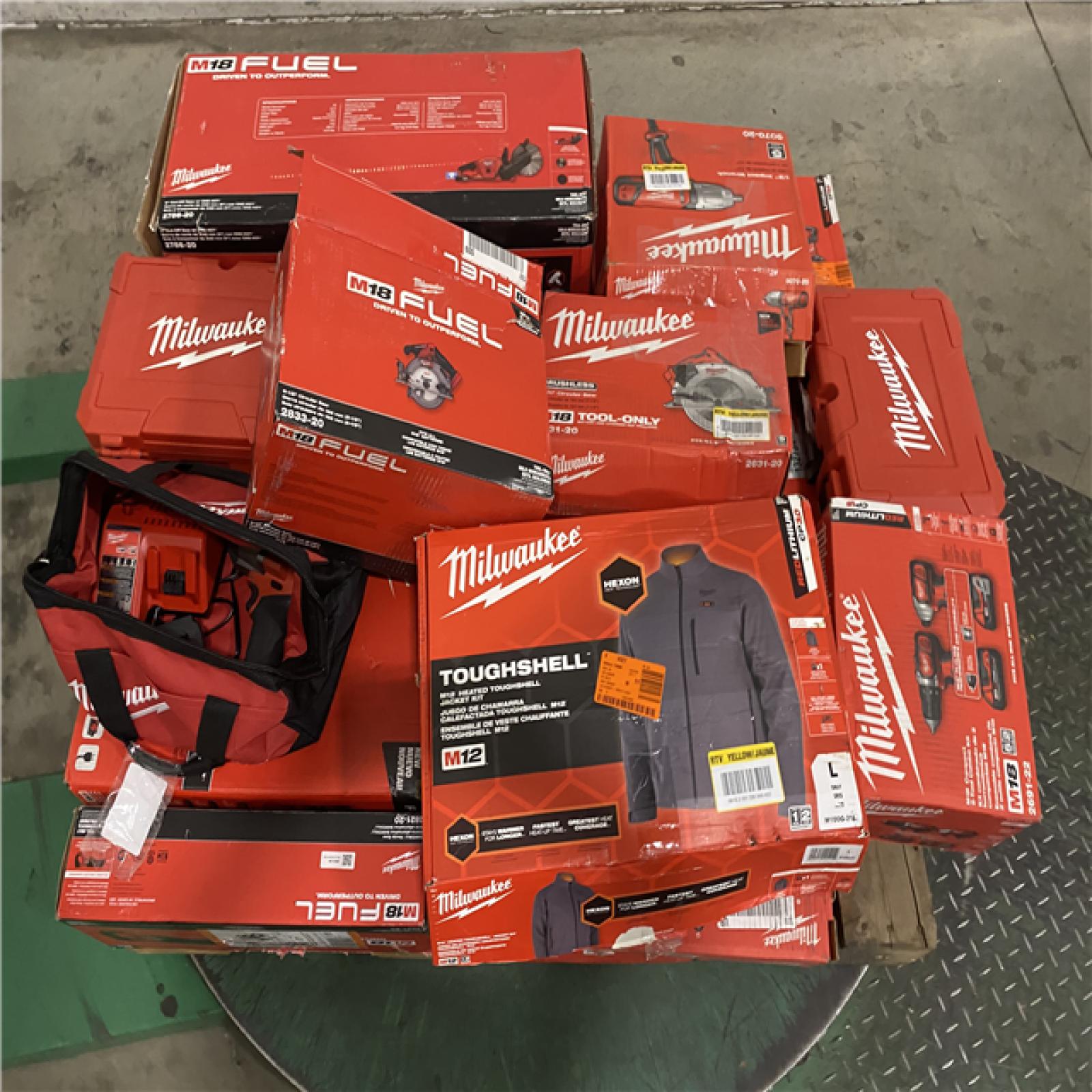 Dallas Location - As-Is MILWAUKEE Tool Pallet