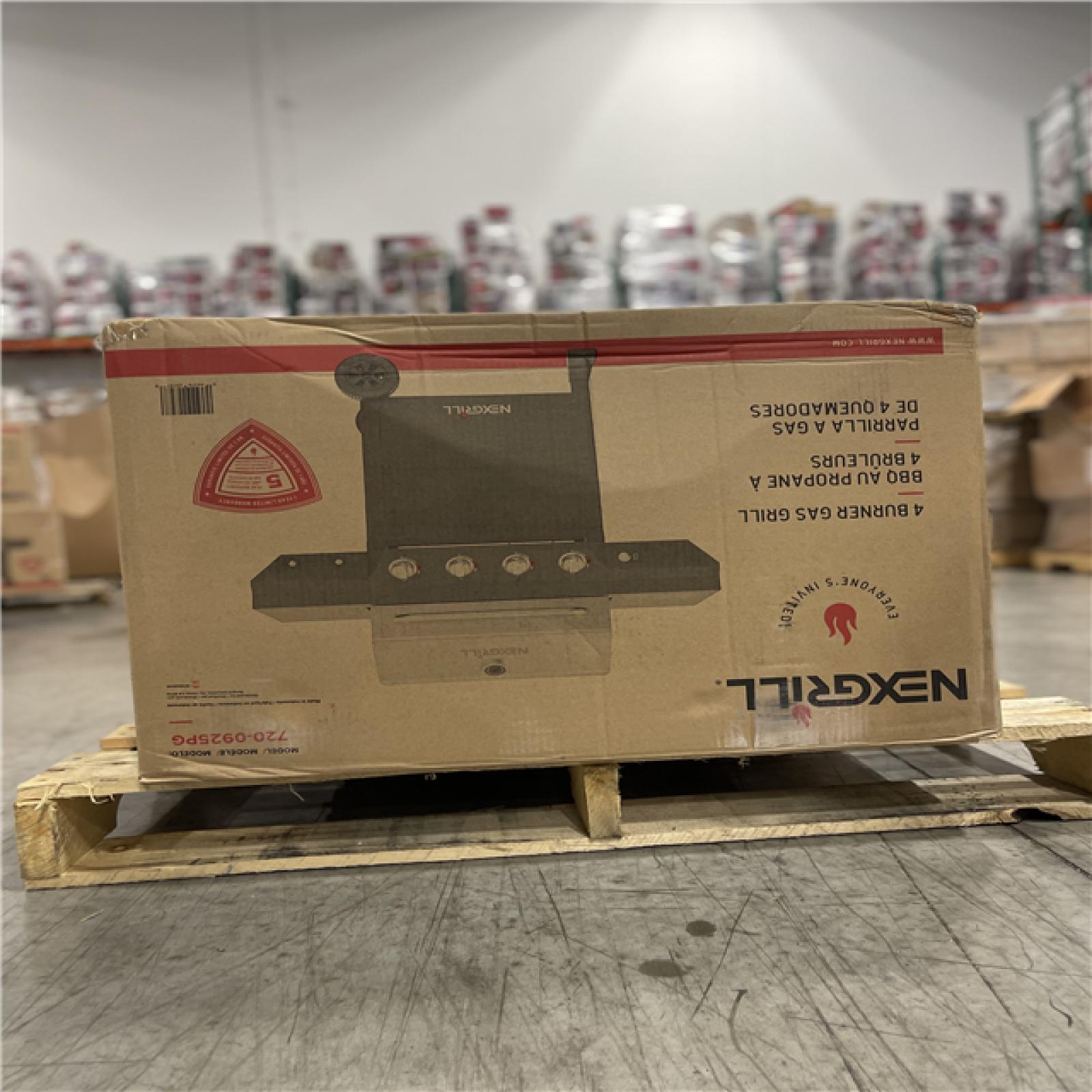 DALLAS LOCATION- Nexgrill 4-Burner Propane Gas Grill PALLET (2 UNITS)