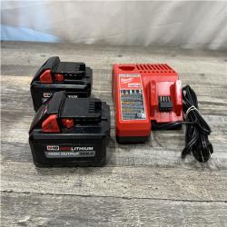 AS-IS Milwaukee 18-Volt Lithium-Ion High Output Starter Kit