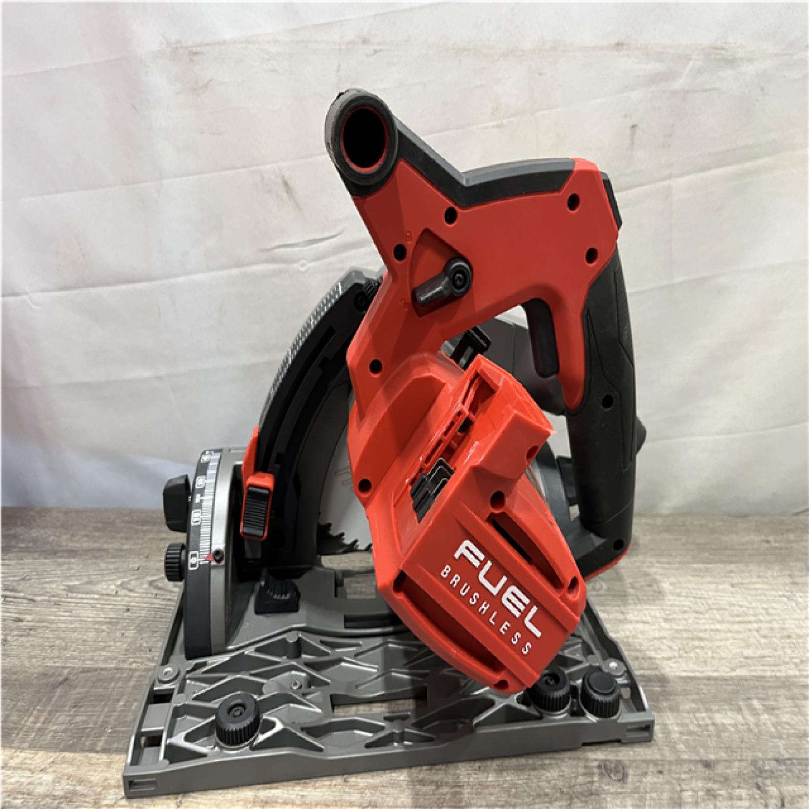 AS-IS Milwaukee FUEL 18V Lithium-Ion Cordless Brushless 6-1/2 in. Plunge Cut Track Saw (Tool-Only)