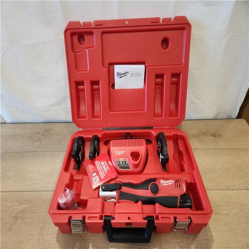 AS-IS- Milwaukee 12-Volt Lithium-Ion Force Logic Cordless Press Tool Kit