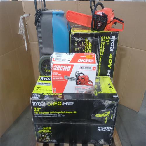 CALIFORNIA AS-IS OUTDOOR POWER EQUIPMENT