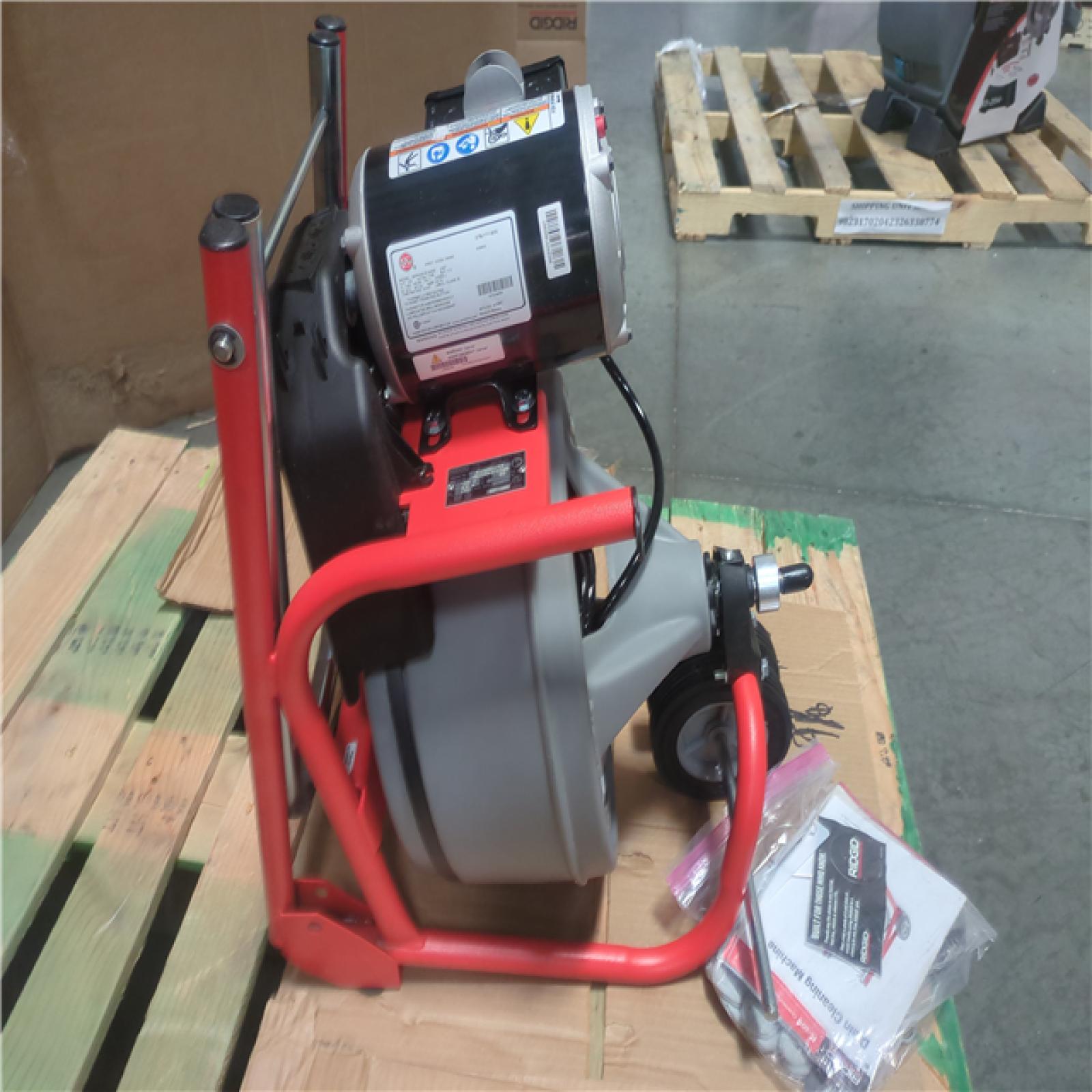 CALIFORNIA AS-IS RIGID DRAIN CLEANING MACHINE k-400