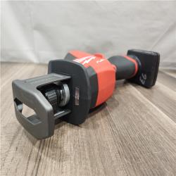 AS-IS- Milwaukee M12 FUEL 12-Volt Lithium-Ion Brushless Cordless HACKZALL Reciprocating Saw Kit W/ Free M12 4.0Ah Compact Battery