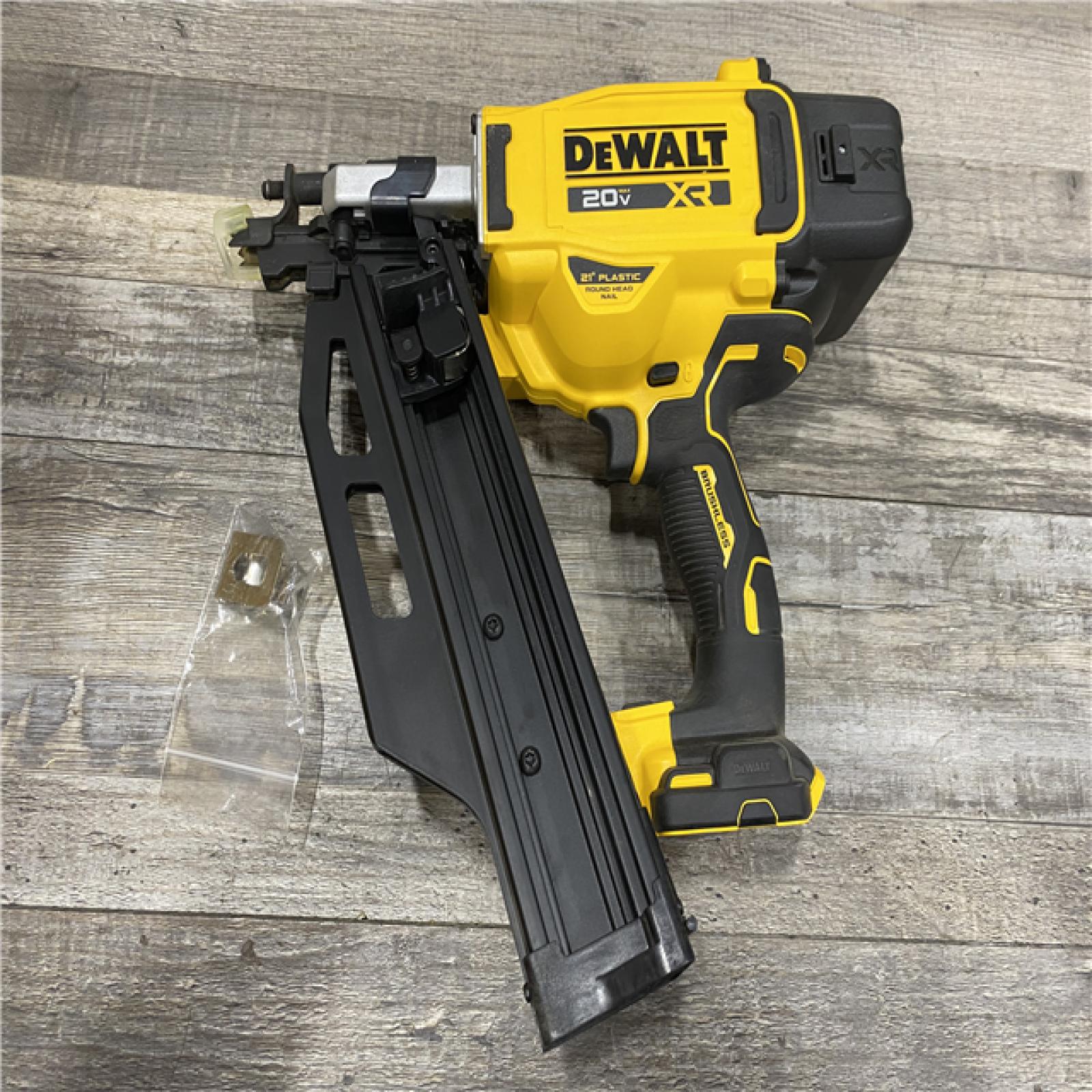 AS-IS DEWALT 20-Volt 21° Cordless Framing Nailer (Tool-Only)