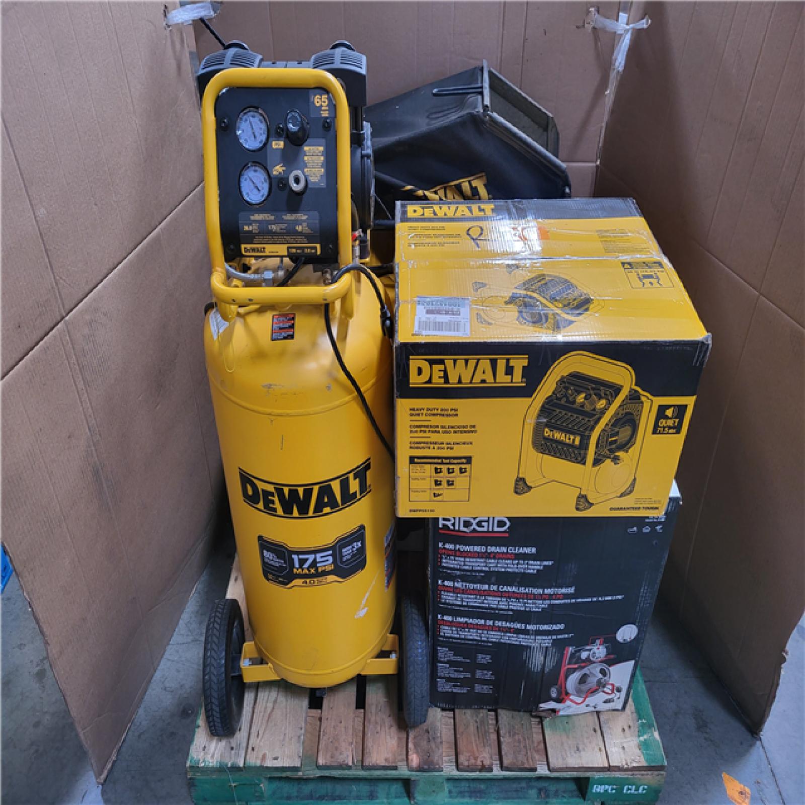 CALIFORNIA AS-IS OUTDOOR POWER EQUIPMENT