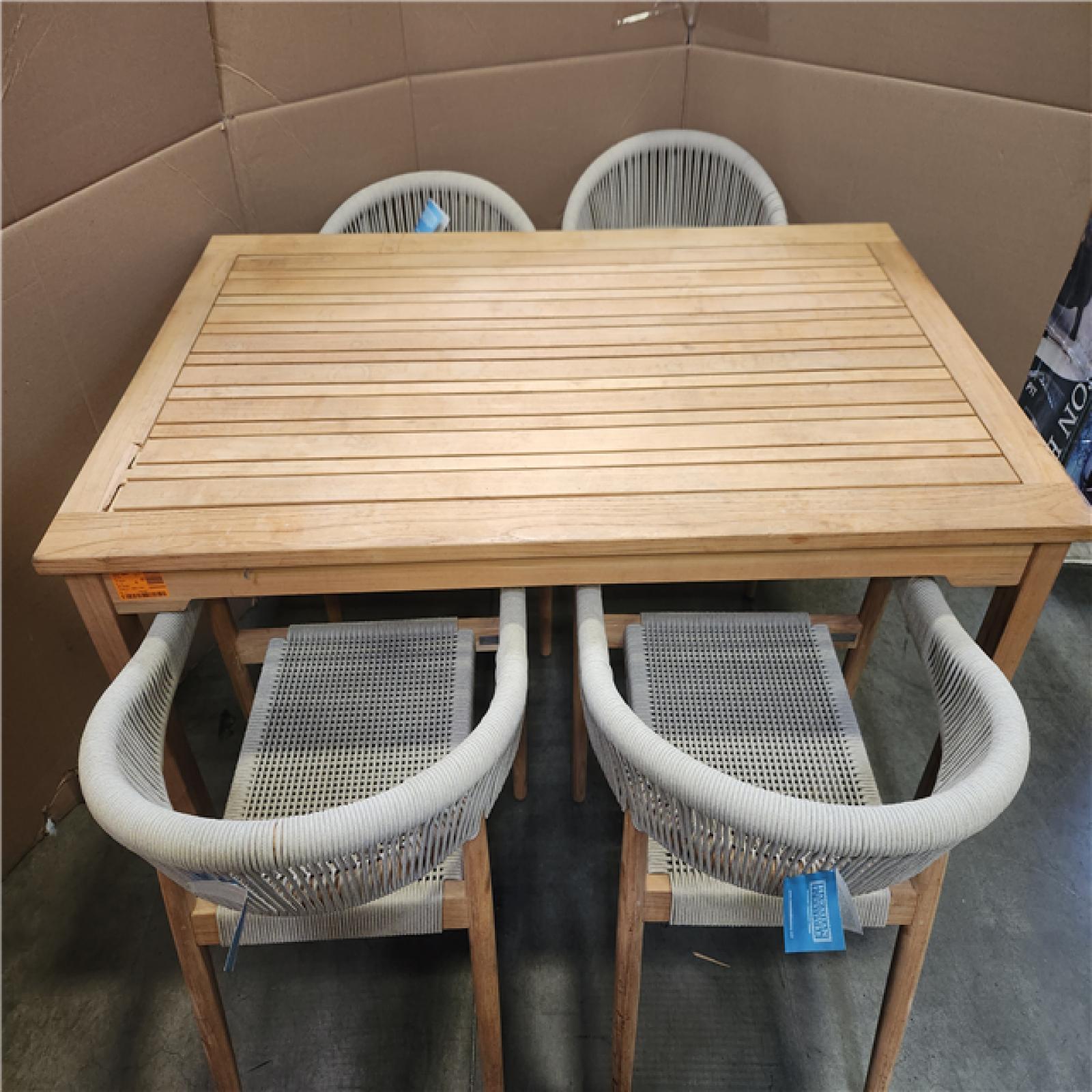 Phoenix Hawaiian Anna Teak Dining Set