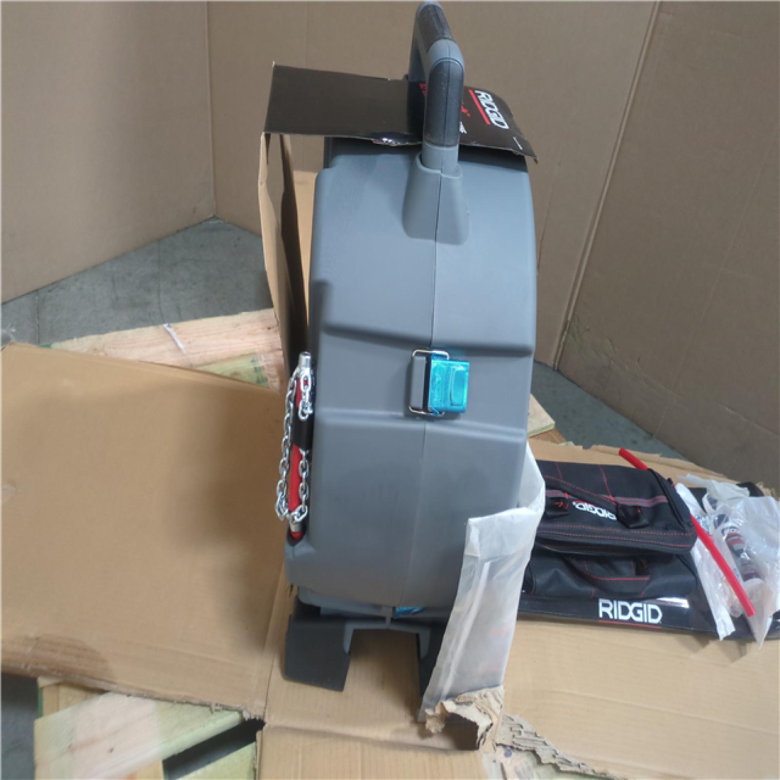 CALIFORNIA AS-IS RIGID FlexShaft Drain Cleaning Machine