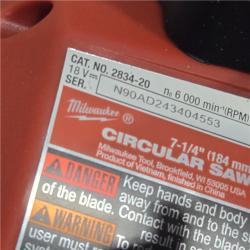 AS-IS Milwaukee M18 FUEL 7-1/4 Inch Circular Saw (Bare Tool)