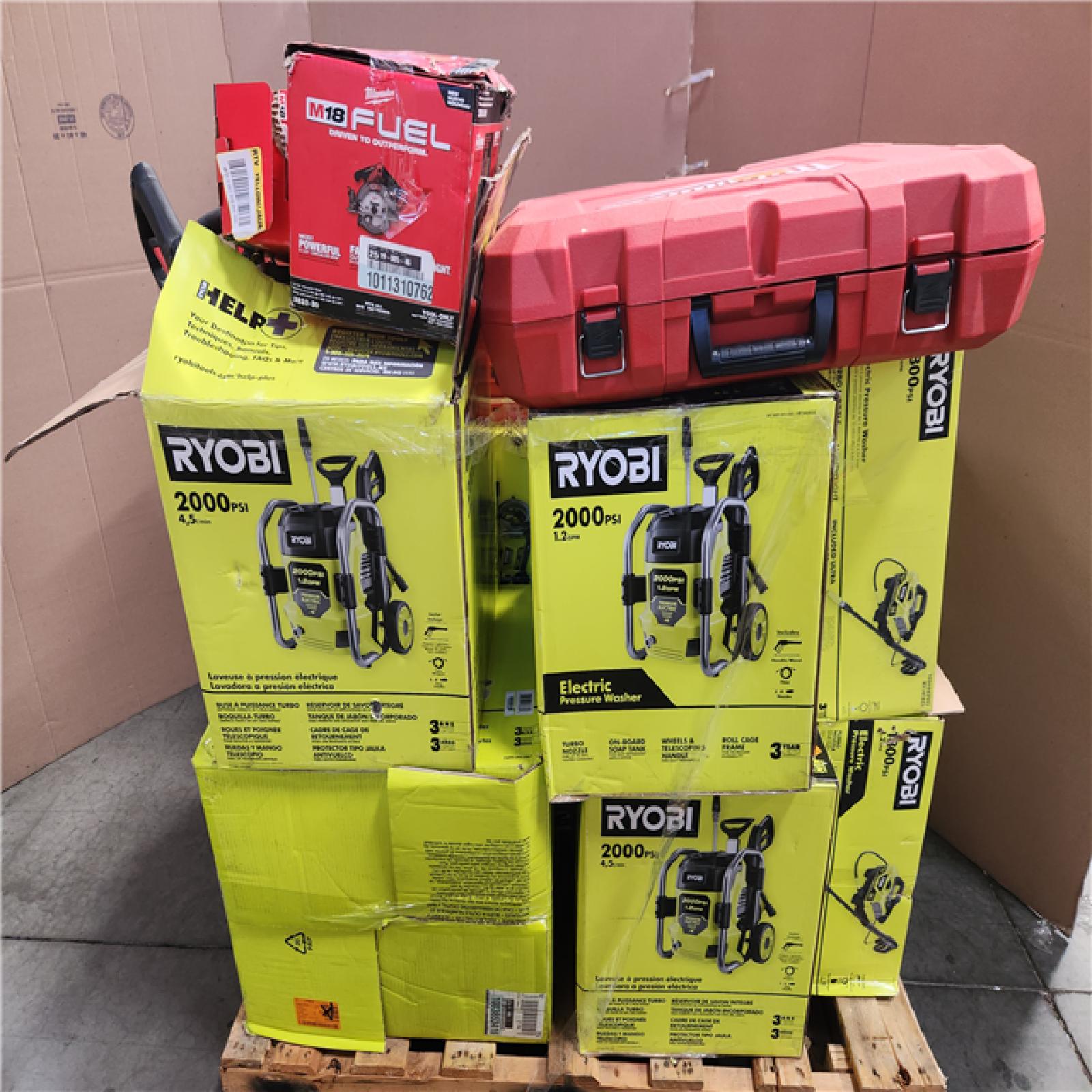 CALIFORNIA AS-IS TOOL PALLET