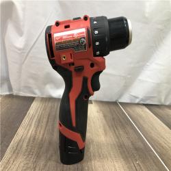 AS-IS Milwaukee 12-Volt Lithium-Ion Brushless Cordless Subcompact Brushless Drill Driver Kit
