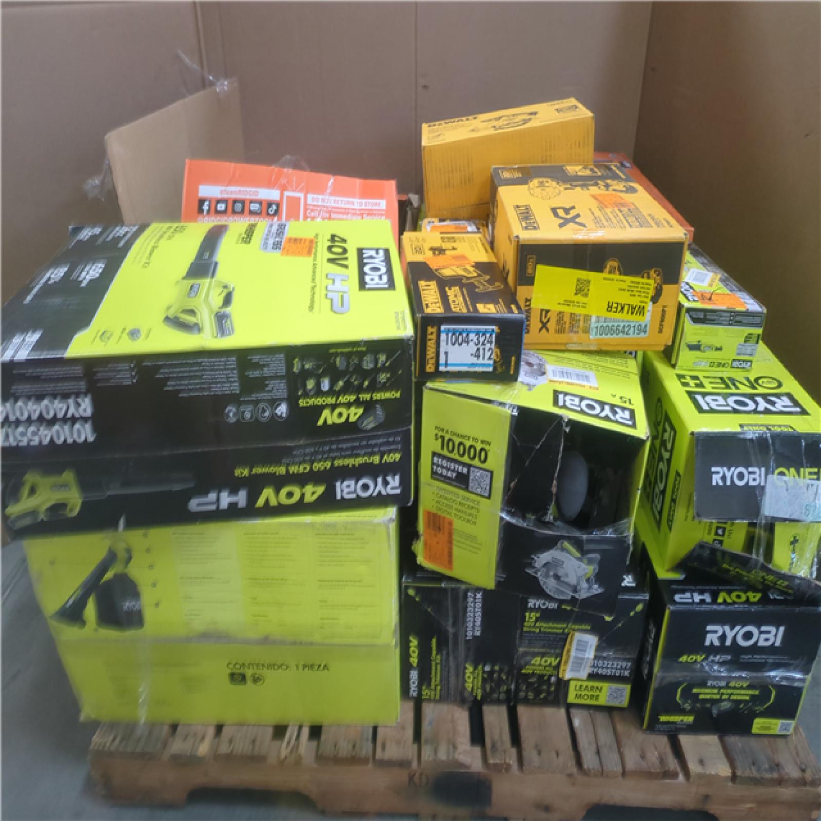 CALIFORNIA AS-IS TOOL PALLET