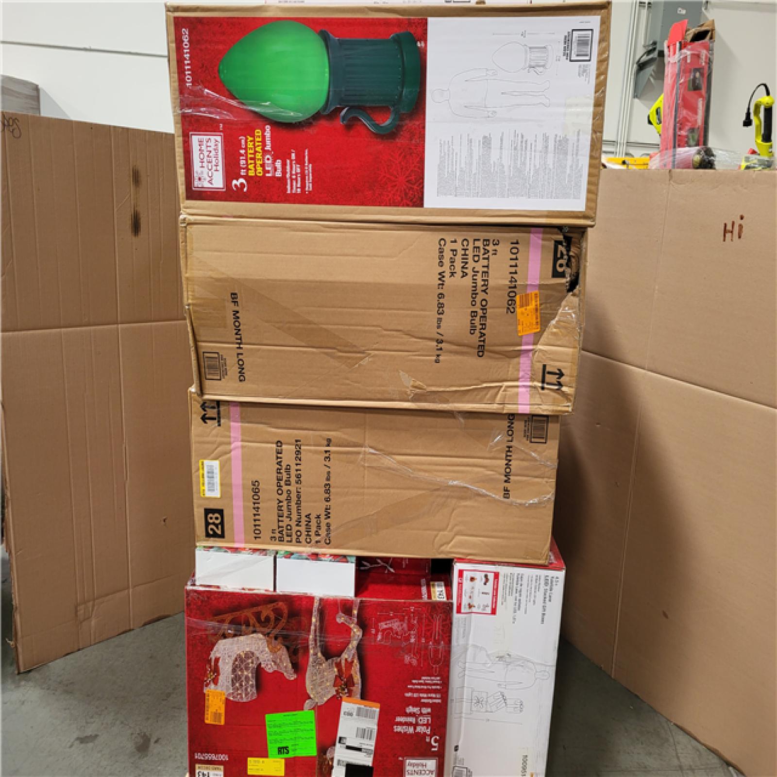 California AS-IS Holiday Pallet