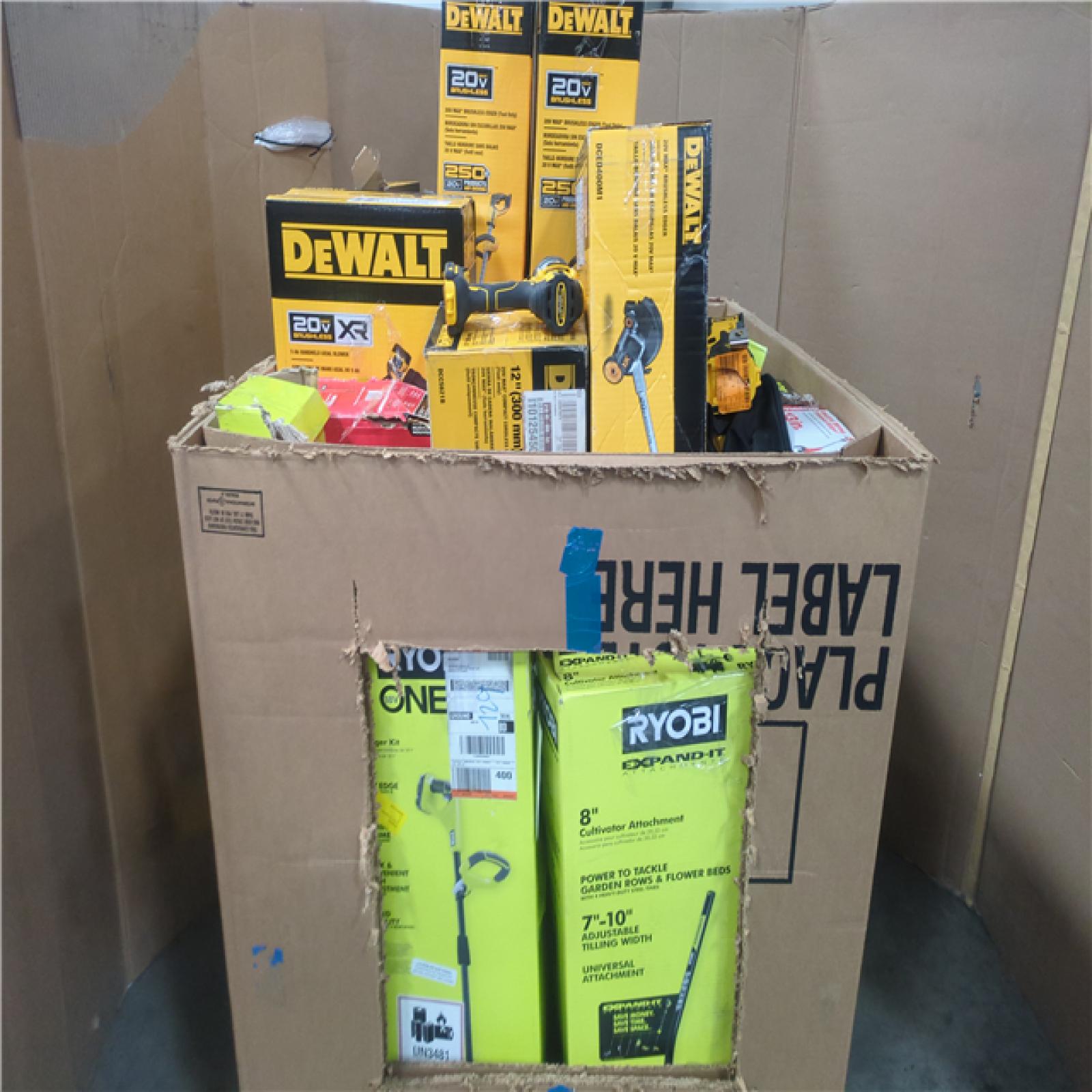 CALIFORNIA AS-IS TOOL PALLET