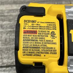 AS-IS DEWALT 20V MAX Brushless Cordless 1/2 3-Speed Hammer Drill (Tool-Only)