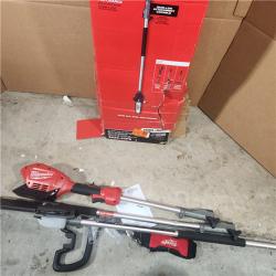 Houston location- AS-IS MWK2825-20PS 10 in. M18 Fuel Quik-Lok Pole Saw Appears in good condition