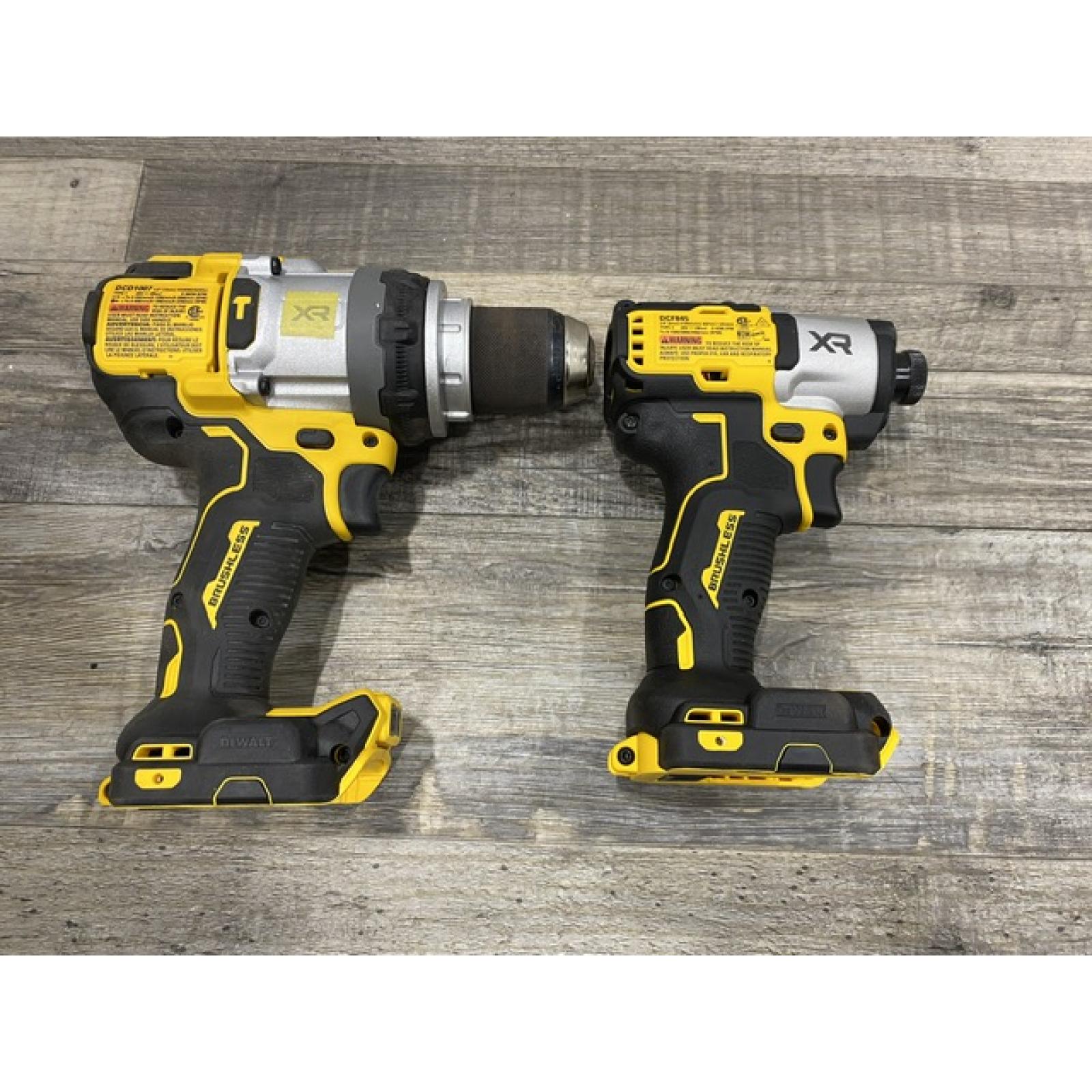 AS-IS DEWALT 20V MAX Lithium-Ion Cordless 2-Tool Combo Kit
