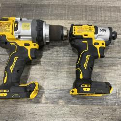 AS-IS DEWALT 20V MAX Lithium-Ion Cordless 2-Tool Combo Kit