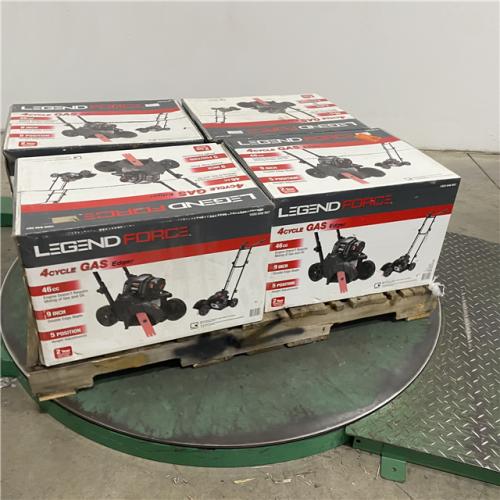 Dallas Location - As-Is- Legend Force 46 cc Gas Powered 4-Stroke Walk Behind Edger(Lot Of 4)