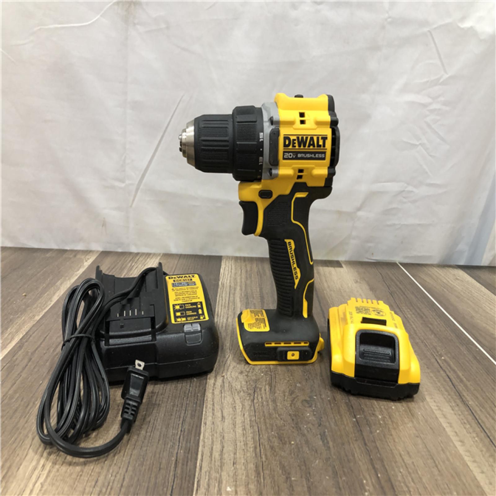 AS-IS DEWALT Atomic 20V Lithium-Ion Cordless Compact 1/2 in. Drill/Driver Kit