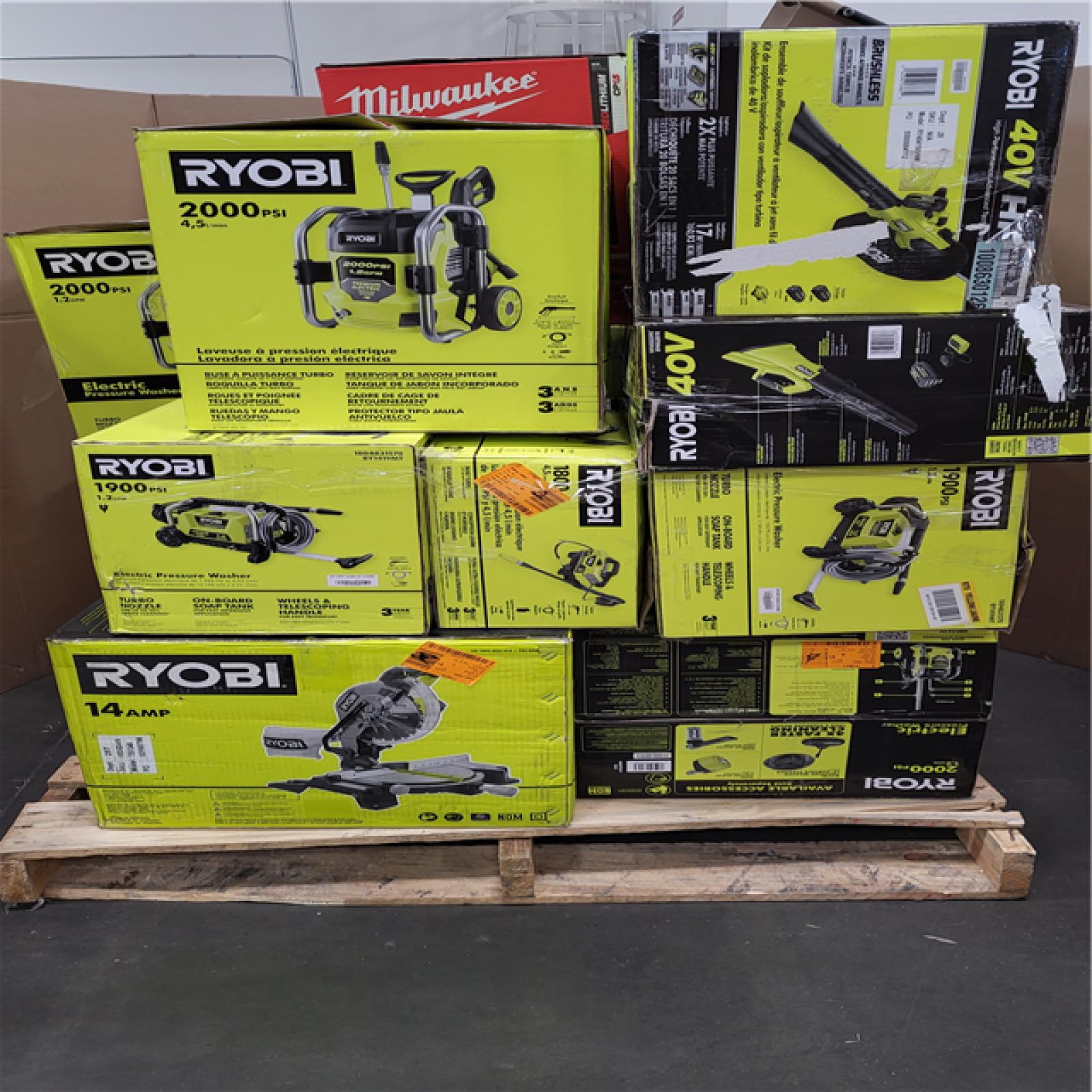 California AS-IS TOOL pallet