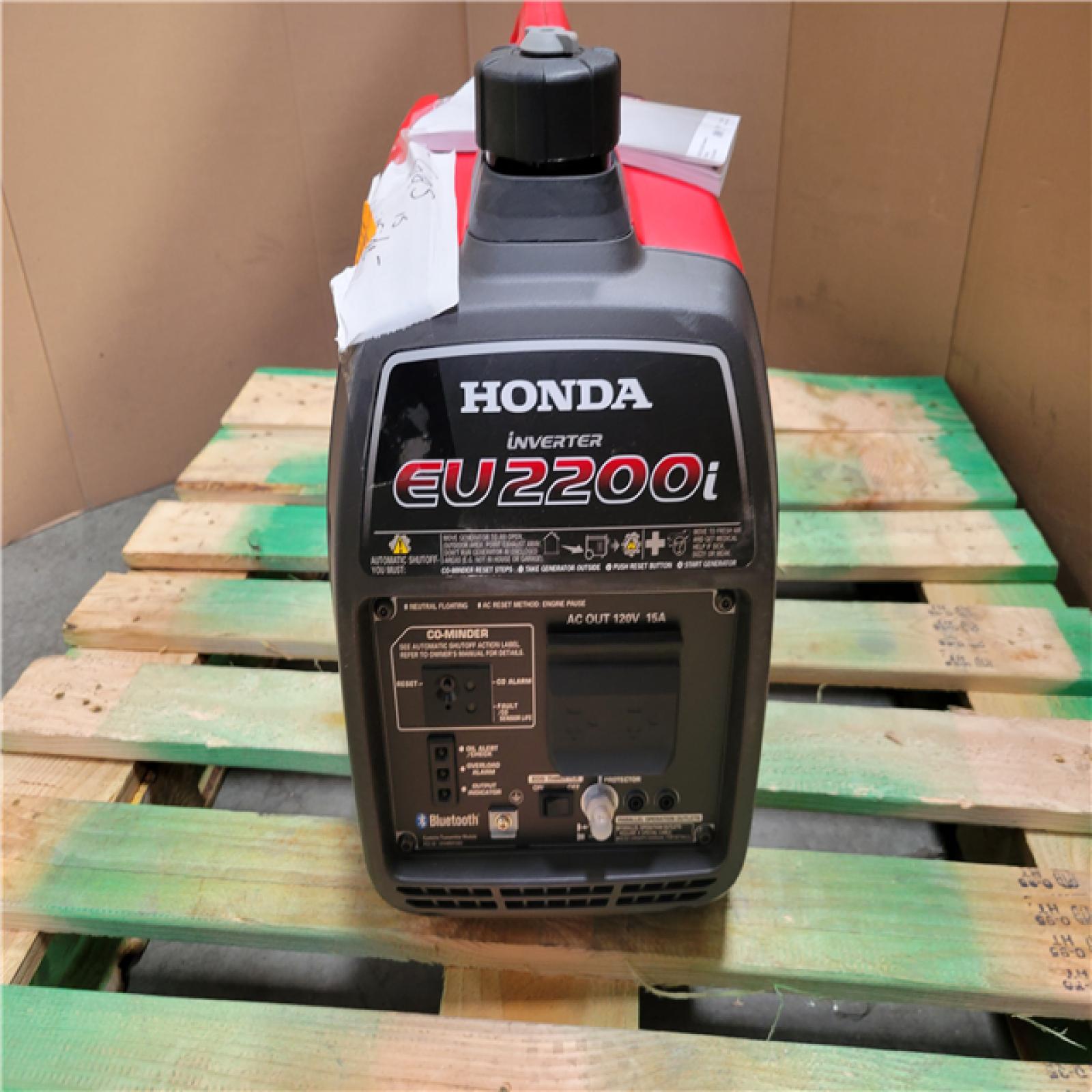 CALIFORNIA AS-IS HONDA PORTABLE GENERATOR