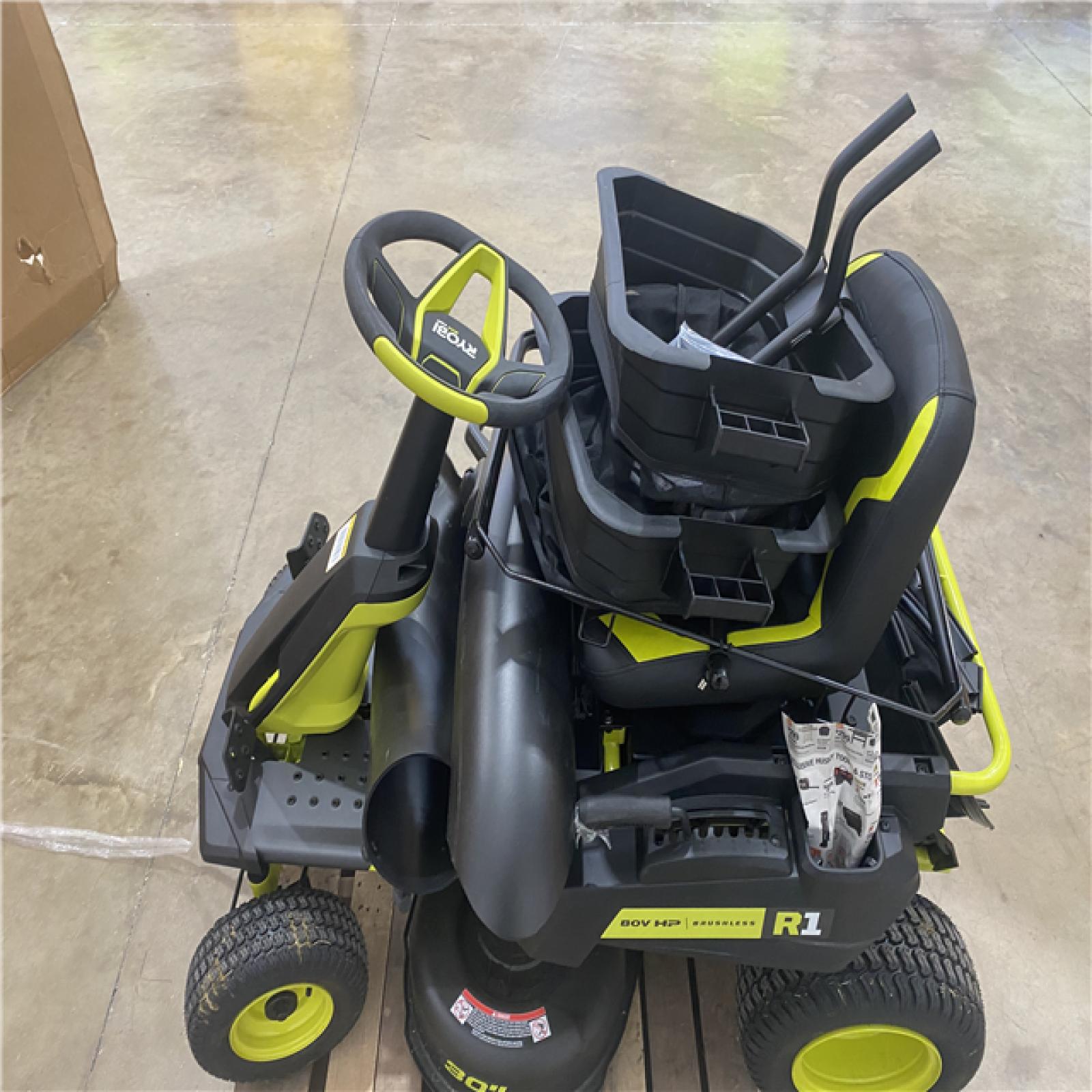 Houston Location - AS-IS Tool Pallet RYOBI SIT DOWN MOWER