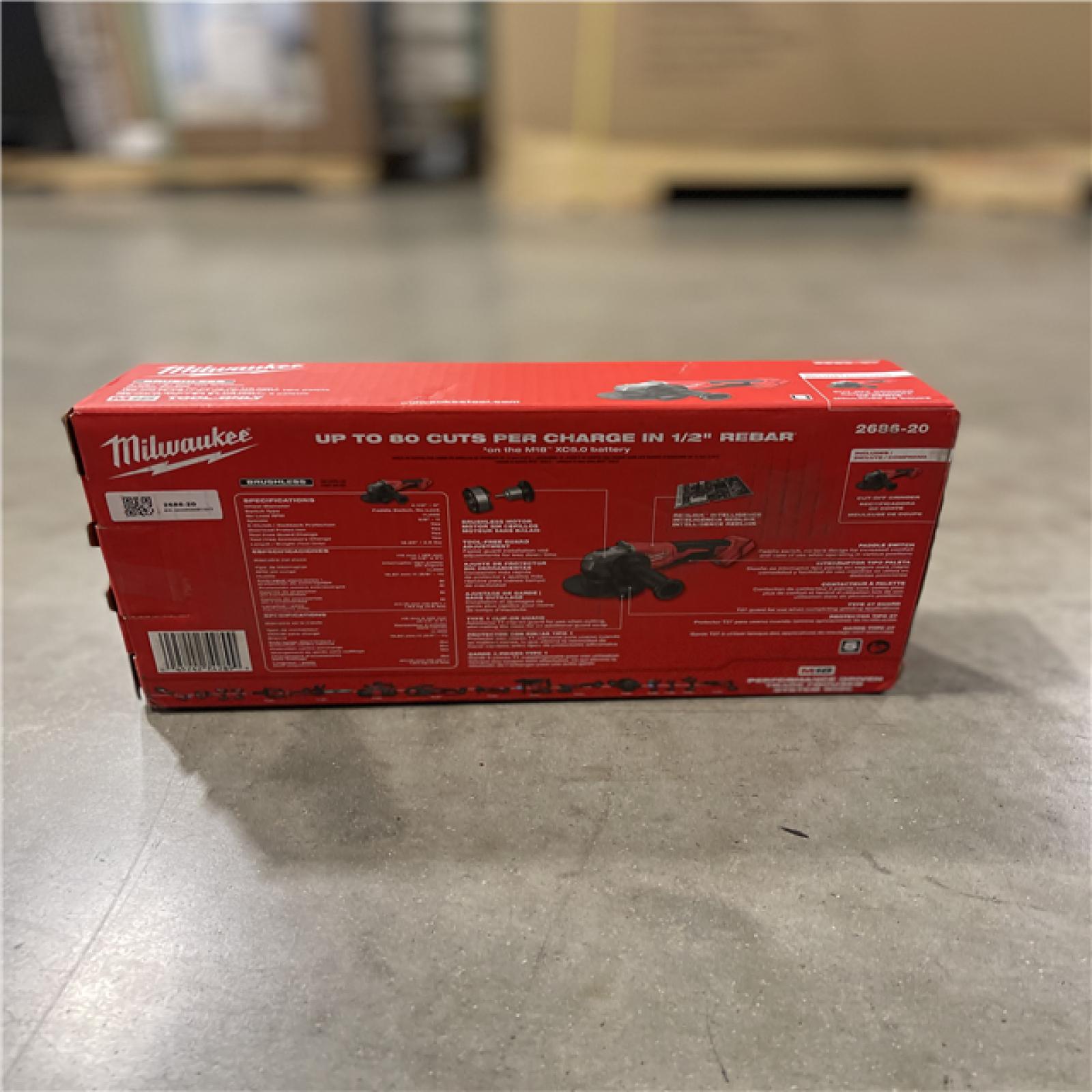 AS-IS Milwaukee M18 Brushless Cut-Off Grinder