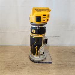 AS-IS- DEWALT 20V MAX XR Lithium-Ion Brushless Cordless Compact Router (Tool Only)