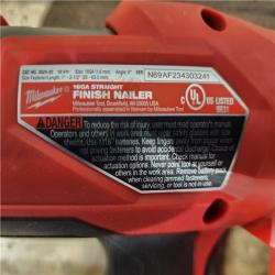 HOUSTON LOCATION - AS-IS Milwaukee Tool Cordless Finish Nail Gun 18 V 3020-20