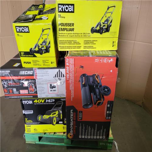 CALIFORNIA AS-IS OUTDOOR POWER EQUIPMENT