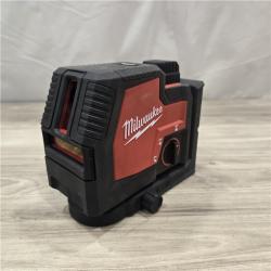 AS-IS MILWAUKEE 100 Ft. REDLITHIUM USB Green Rechargeable Cross Line Laser Level