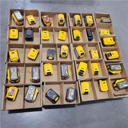 DALLAS LOCATION - AS-IS  DEWAL BATTERY PALLET