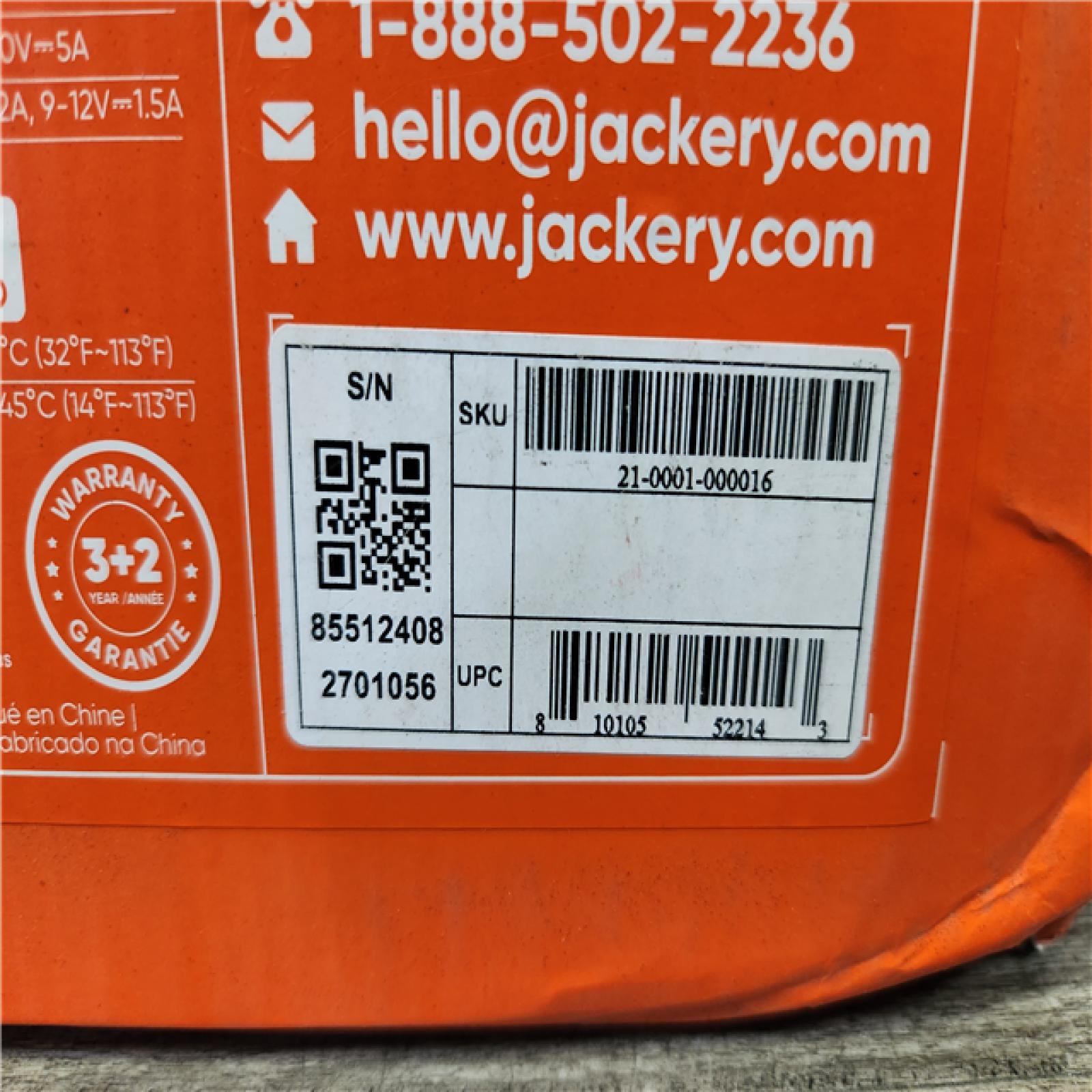 Phoenix Location NEW Jackery Solar Generator Explorer 2000 Plus 2042.8Wh/ 3000W Model No. Je-2000C
