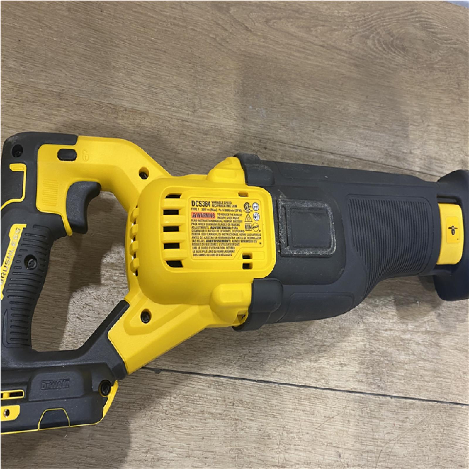 AS-IS DEWALT 20-Volt XR Cordless Reciprocating Saw (Tool Only)