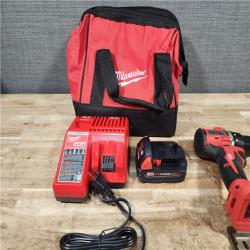HOUSTON LOCATION - AS - IS Milwaukee 18V Lithium-Ion Brushless Cordless 1/2 in. Compact Drill/Driver with kit