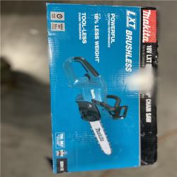 NEW! - Makita LXT 14 in. 18V Lithium-Ion Brushless Battery Electric Chainsaw