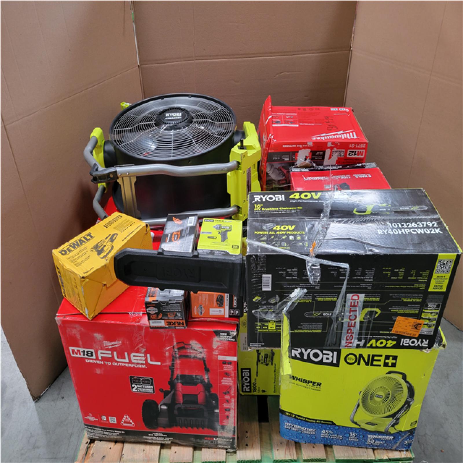 CALIFORNIA AS-IS TOOL PALLET