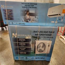 Phoenix NEW Hessaire DIY 21 SEER2 18 000 BTU WiFi 1.5-Ton Ductless Mini Split Air Conditioner  Heat Pump  Variable Speed Inverter-208V/230V (SEALED)