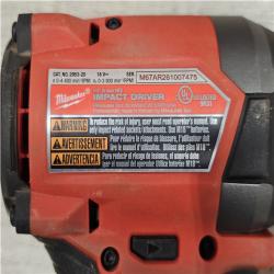 AS-IS Milwaukee FUEL 18V Lithium-Ion Brushless Cordless Hammer Drill and Impact Driver Combo Kit
