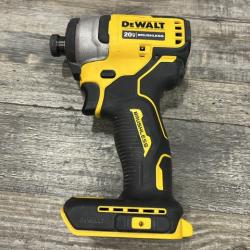 AS-IS DEWALT Atomic 20V Max Lithium-Ion Brushless Cordless Compact 1/4 in. Impact Driver Kit