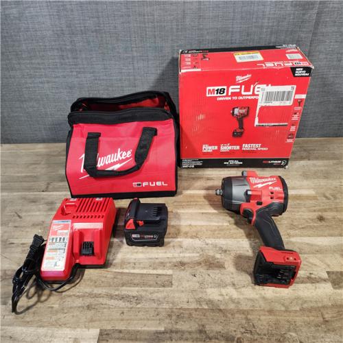 HOUSTON LOCATION - AS-IS Milwaukee FUEL 18V Lithium-Ion Brushless Cordless 1/2 in. Impact Wrench w/Friction Ring Kit
