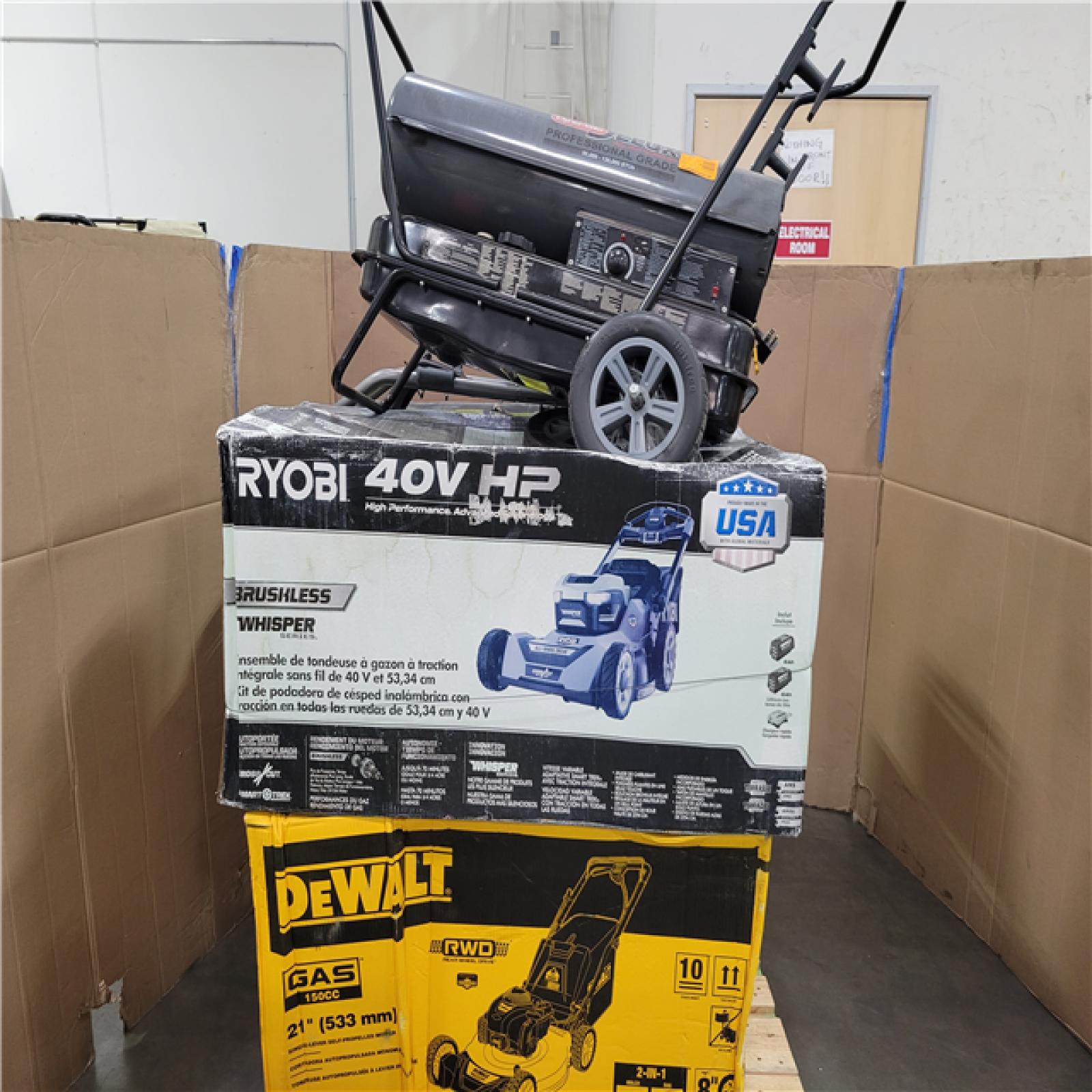 CALIFORNIA AS-IS OUTDOOR POWER EQUIPMENT
