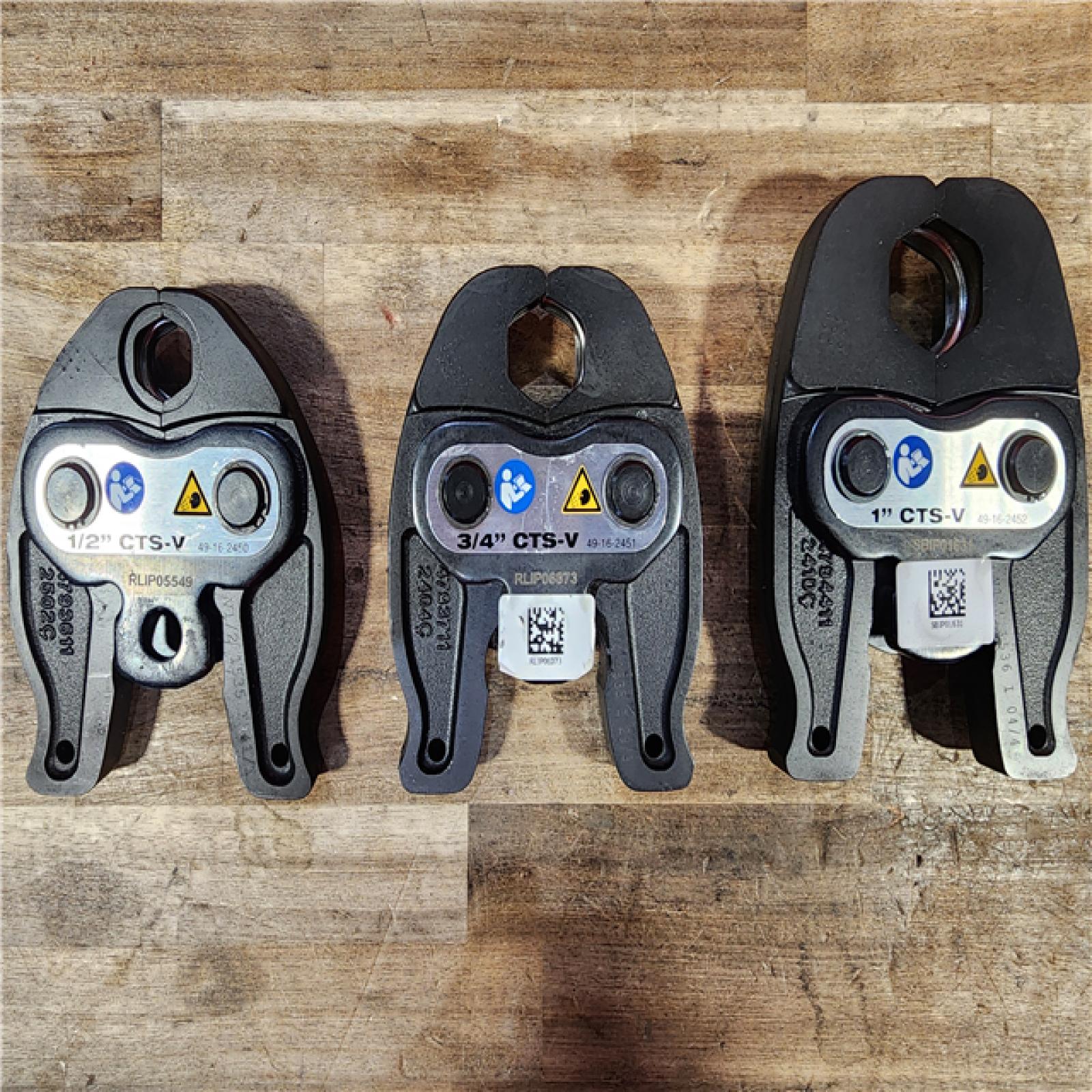 HOUSTON LOCATION - AS-IS M12 12-Volt Lithium-Ion Force Logic Cordless Press Tool Kit (3 Jaws Included) with Two Battery and Hard Case