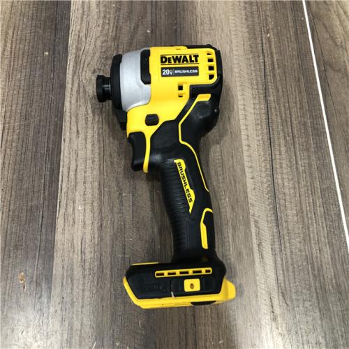 AS-IS DEWALT ATOMIC 20V MAX Cordless Brushless Compact 1/4 in. Impact Driver (Tool Only)