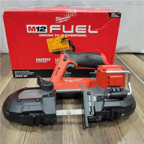 AS-IS Milwaukee  M12 FUEL 12V Lithium-Ion Cordless Compact Band Saw (Tool-Only)