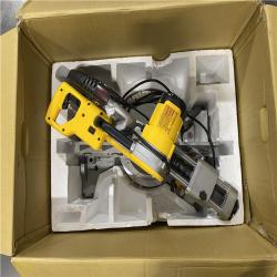 As-Is- DEWALT 15 Amp Corded 12 in. Double Bevel Sliding Compound Miter Saw