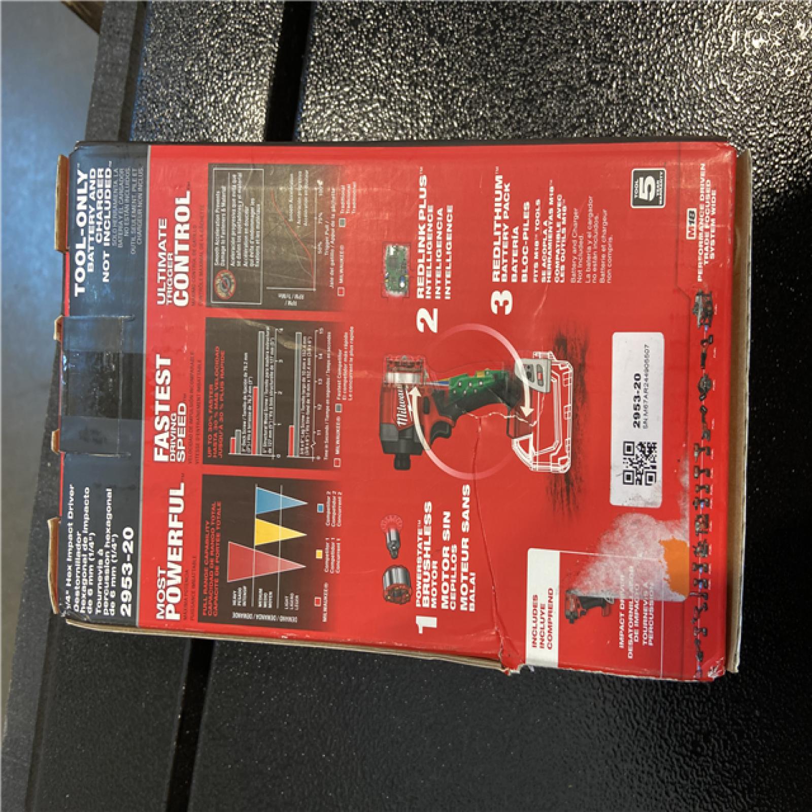 NEW! - Milwaukee M18 FUEL 18V Lithium-Ion Brushless Cordless 1/4 in. Hex Impact Driver (Tool-Only)